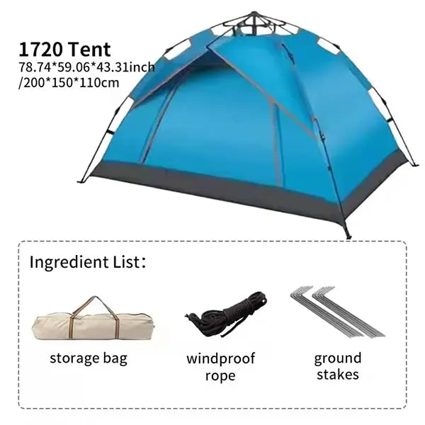 UVCampi Camping Tent UK44